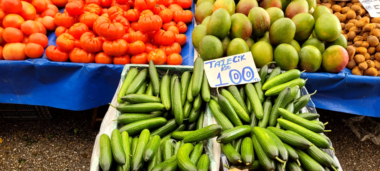 Alanya’da sebze fiyatları uçtu