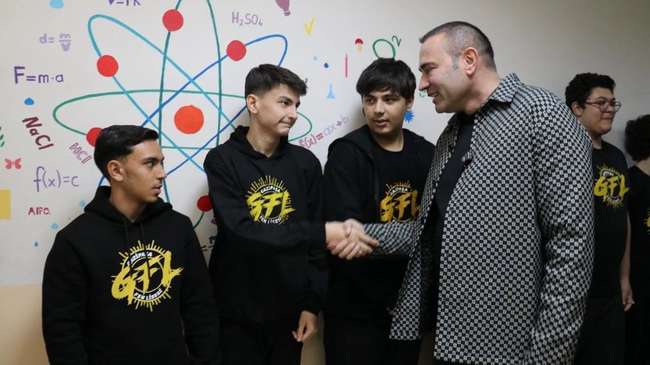 Antalya Milletvekili Maasiyla Gazipasa Fen Lisesinde Teknoloji Sinifi Acti 2