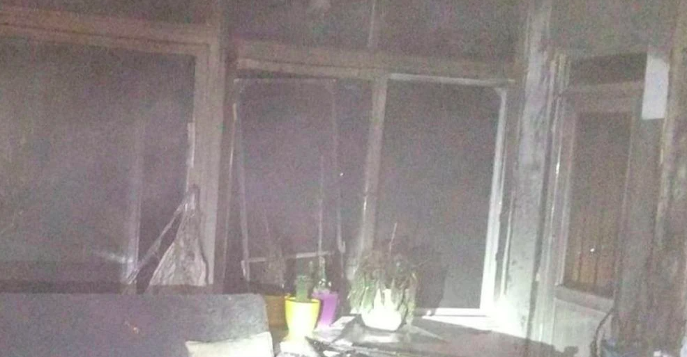 Alanya'da soba faciası evi yuttu