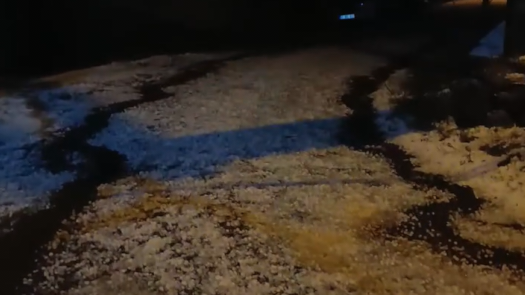 Gazipaşa'da gece yarısı şoku: Kent beyaza büründü