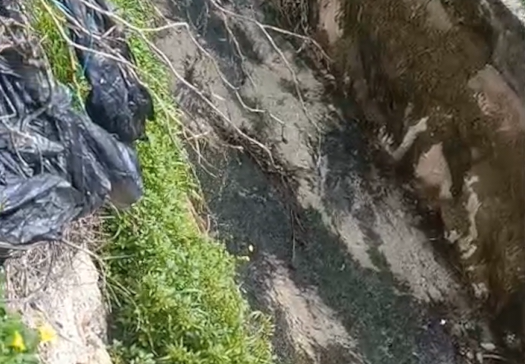 Alanya'da yıkılan kanal üreticiyi perişan etti