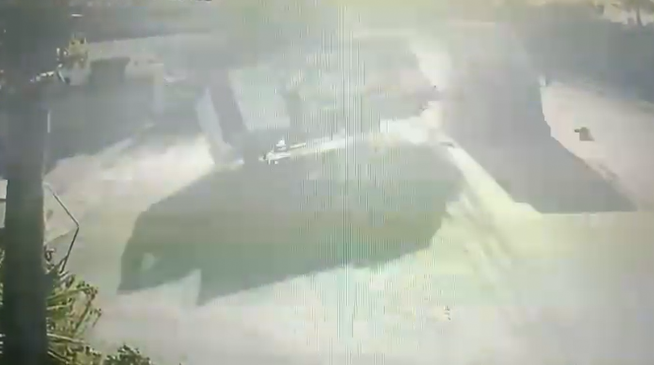 Alanya'da dehşet anları! İşçi camdan fırladı