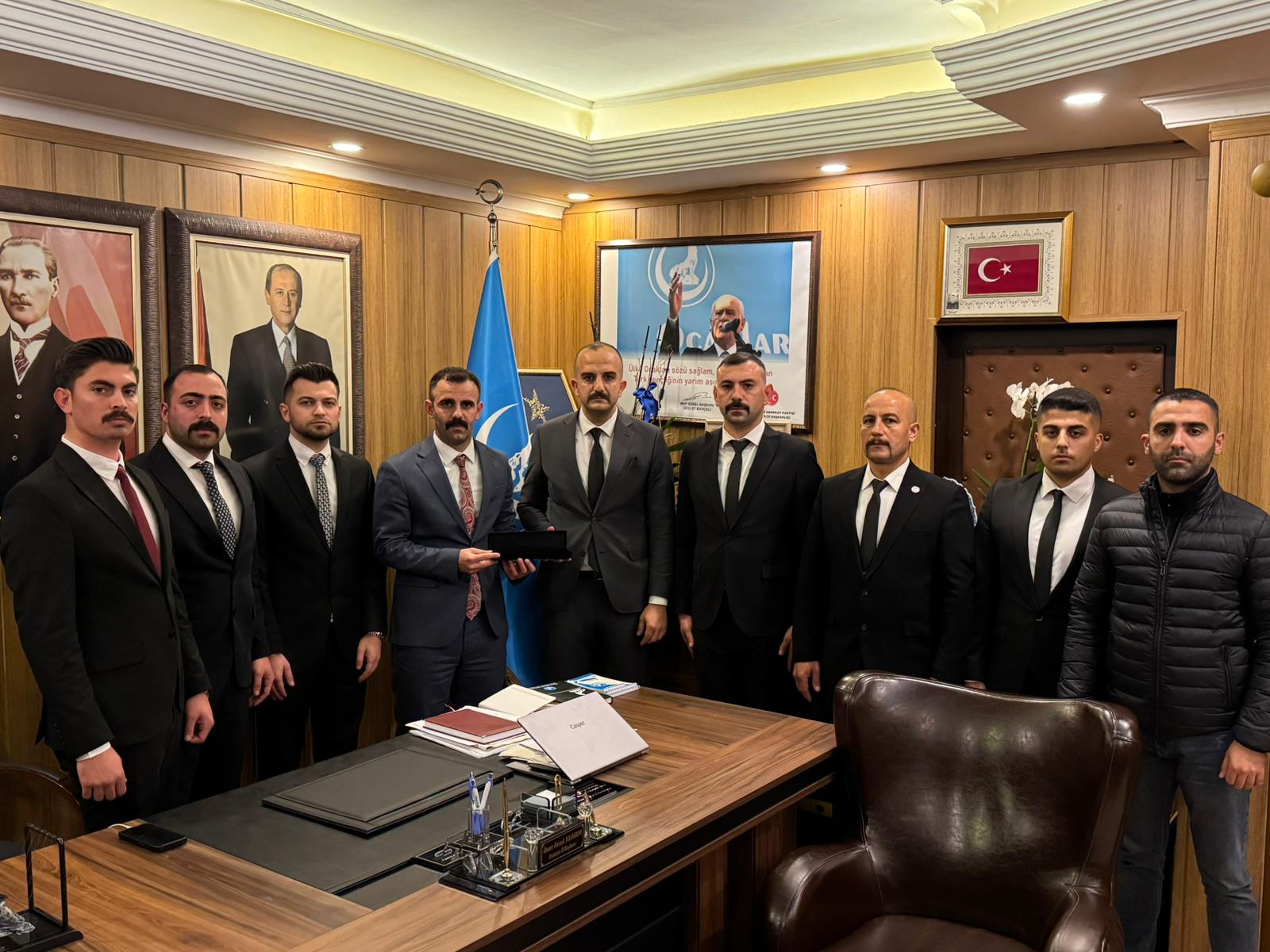 Ülkü Ocakları'nda Alanya'dan 3 isim il yönetimine girdi