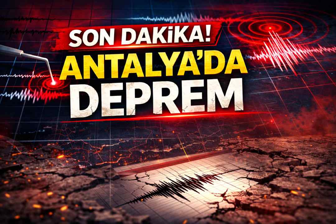 Son dakika! Antalya'da deprem