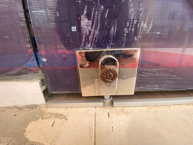 Spor kulübünün kapısı mühürlendi