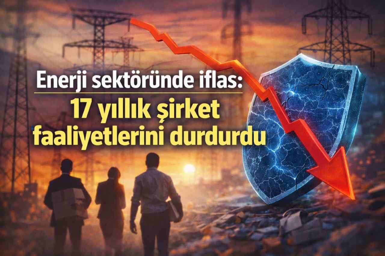 Enerji sektöründe şok gelişme: 17 yıllık şirket iflas etti