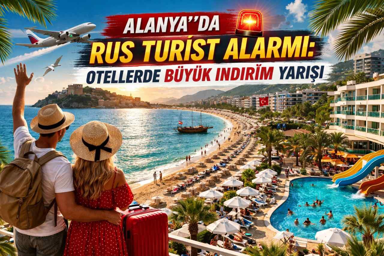 Alanya’da Rus turist alarmı: Otellerde büyük indirim yarışı
