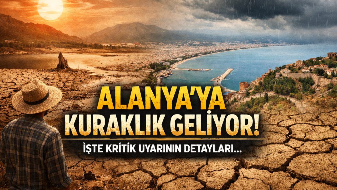 Alanya'ya kuraklık geliyor! İşte kritik uyarının detayları...