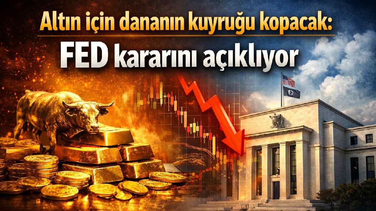Altın için dananın kuyruğı kopacak: FED kararını açıklıyor