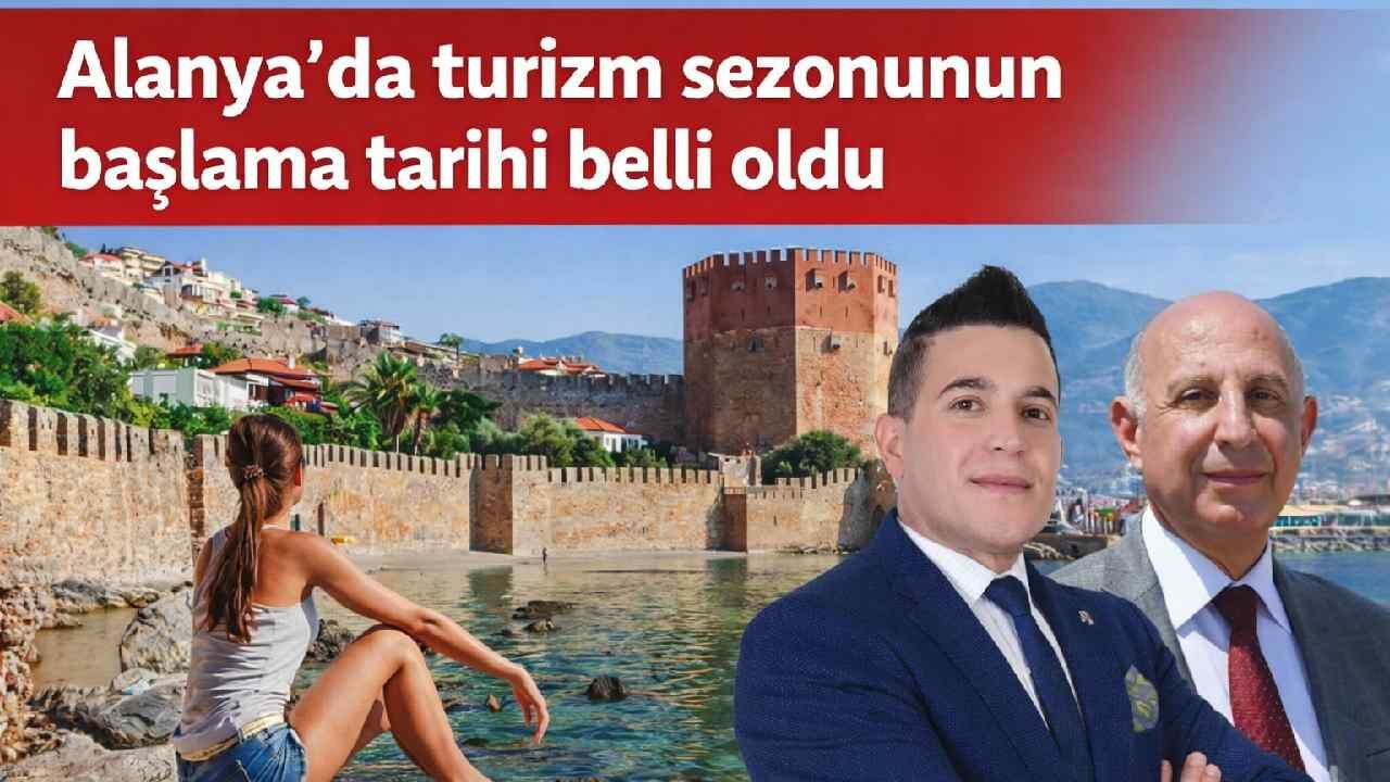 Alanya'da turizm sezonunun başlama tarihi belli oldu