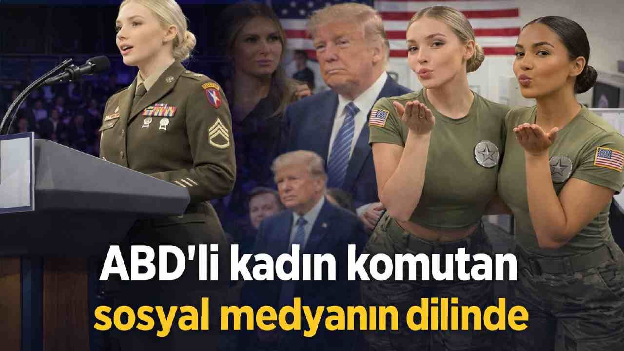 ABD'li kadın komutan sosyal medyanın dilinde
