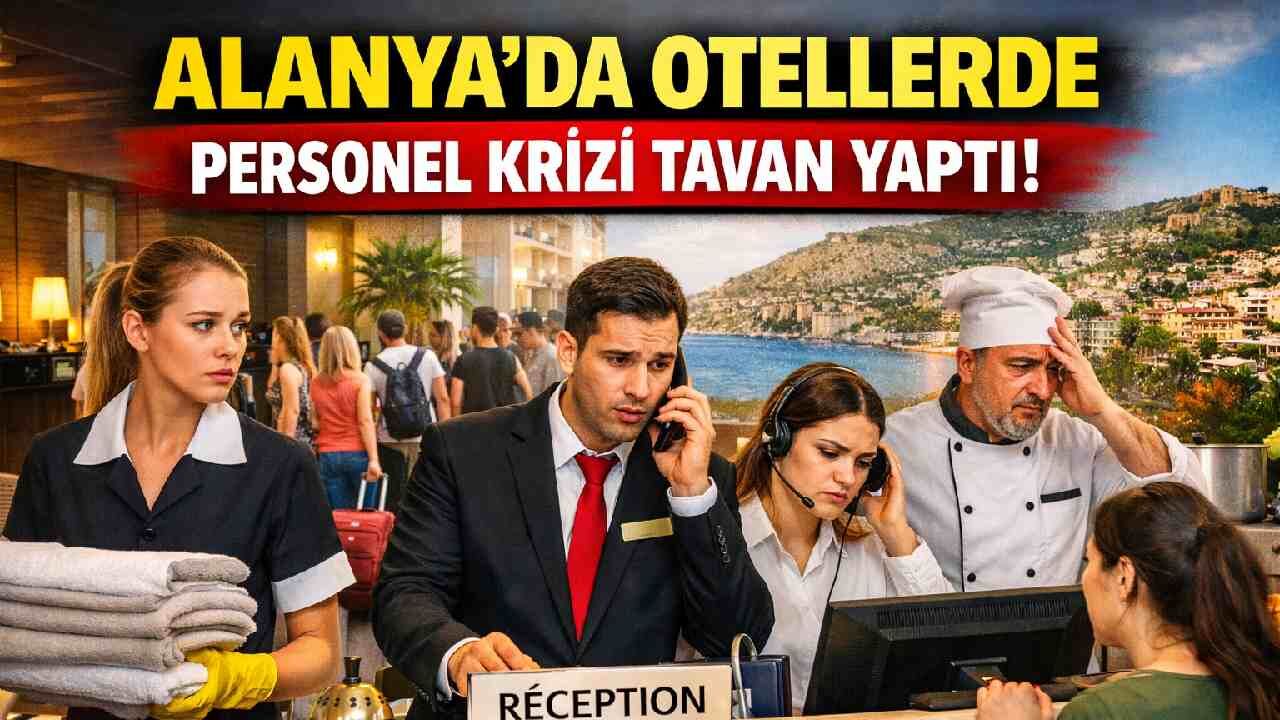 Alanya turizminde bayram hareketi: Oteller acil personel arıyor