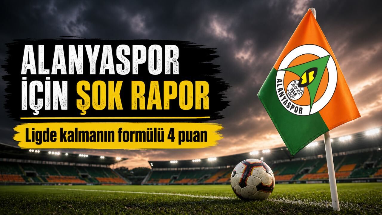 İşte Alanyaspor'un ligde kalma raporu! Yapay zeka 43 milyon ihtimali taradı