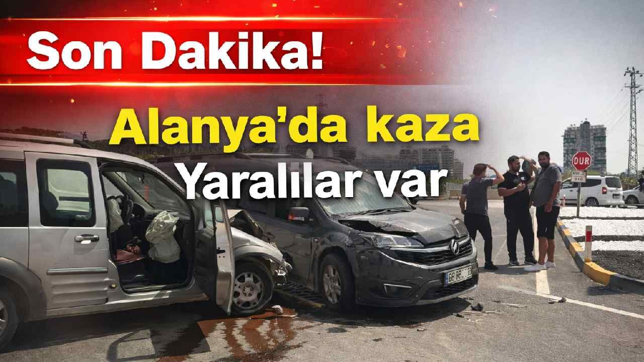 Son Dakika! Alanya'da kaza: Yaralılar var