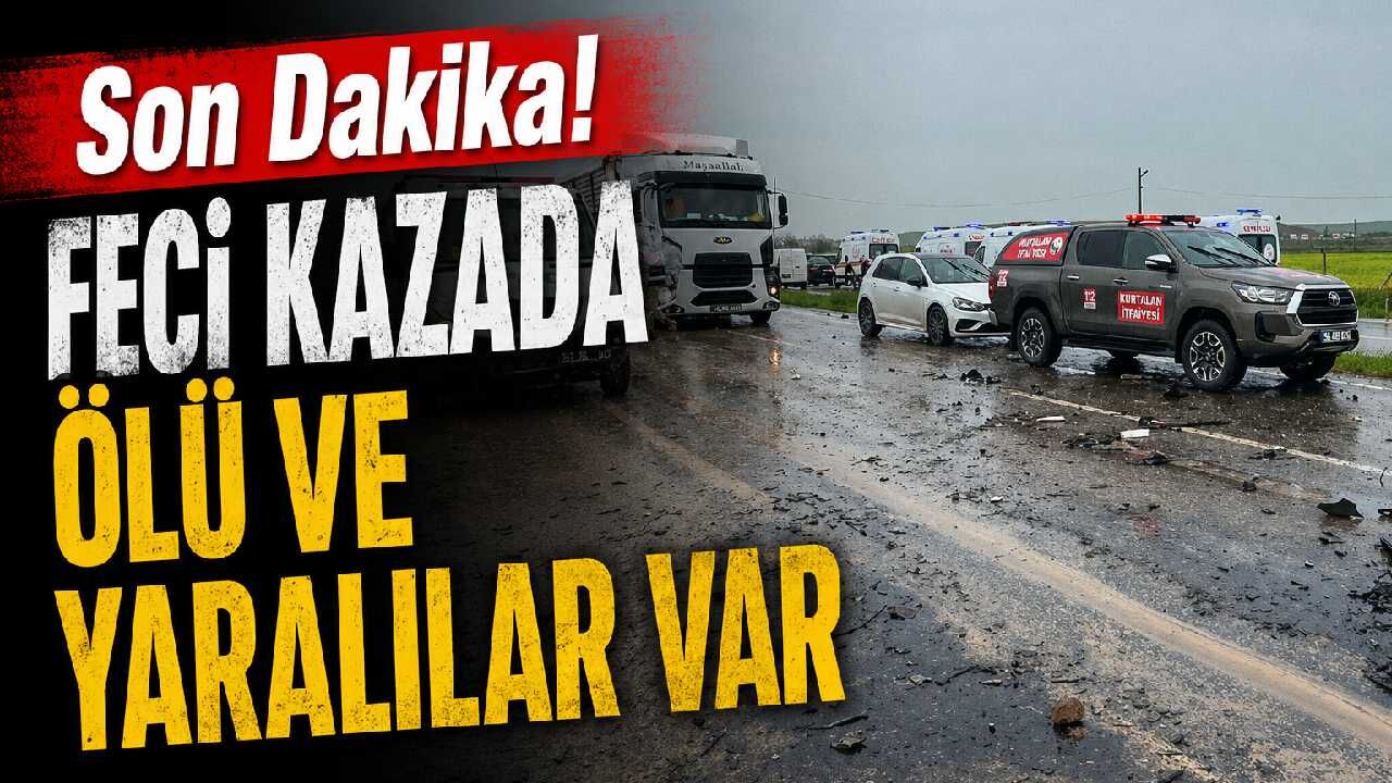 Siirt’te feci kaza: 2 kişi öldü, 3 kişi yaralandı