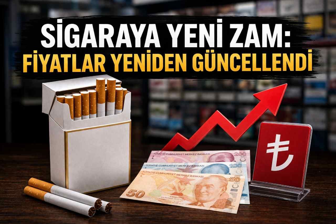 Sigaraya yeni zam: Fiyatlar yeniden güncellendi