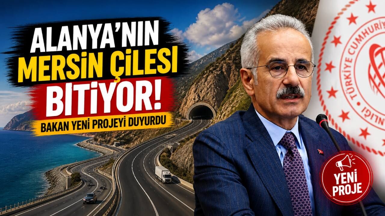 Alanya'nın Mersin çilesi bitiyor! Bakan yeni projeyi duyurdu