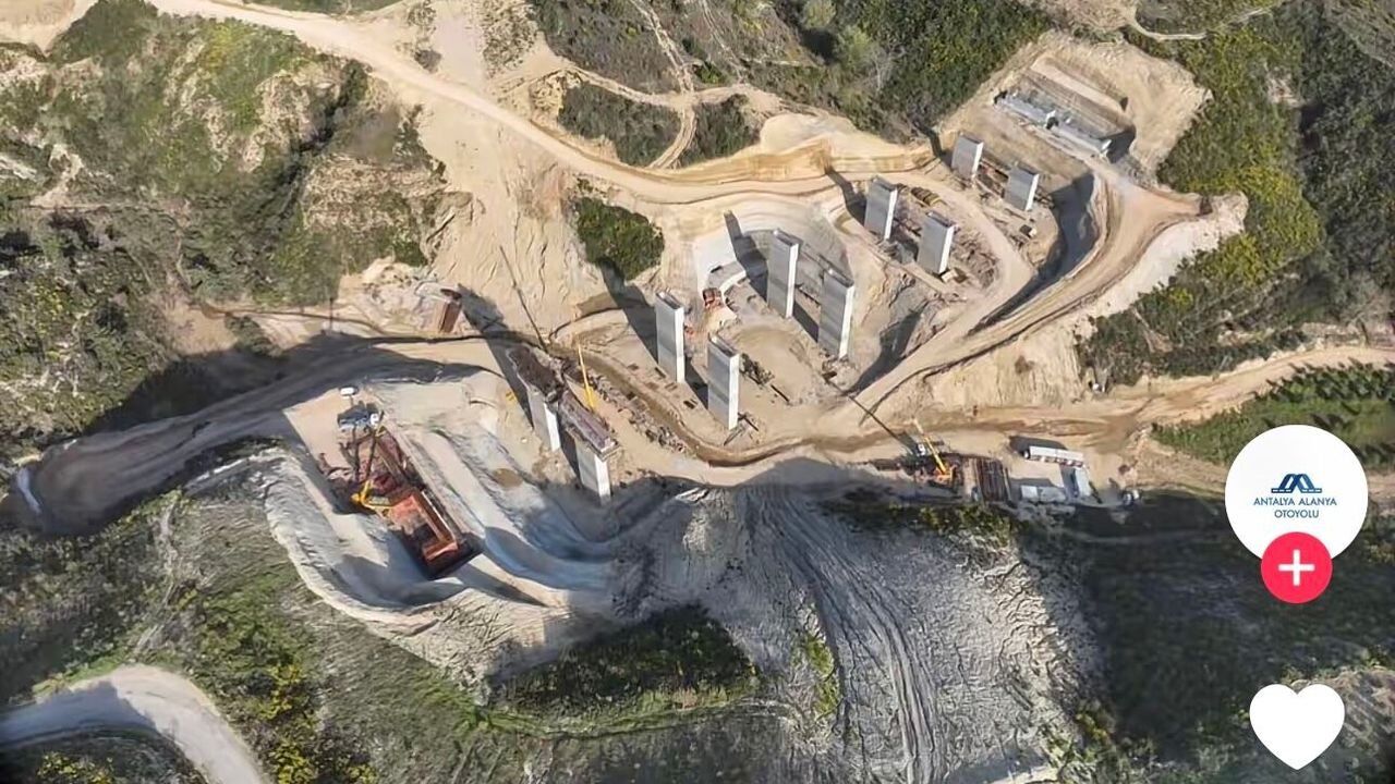 Antalya-Alanya otoyolunda seyahat 1,5 saate inecek