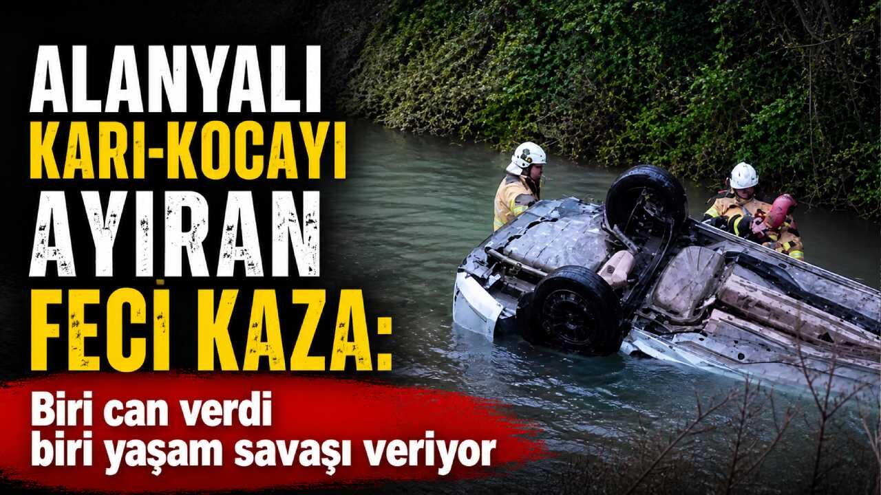 Alanyalı karı-kocayı ayıran feci kaza: Kütahya'da acı olay