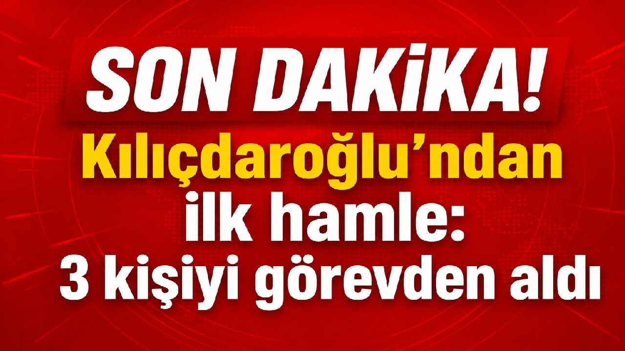 Kılıçdaroğlu CHP’de ilk kararını verdi: 3 parti avukatı görevden alındı