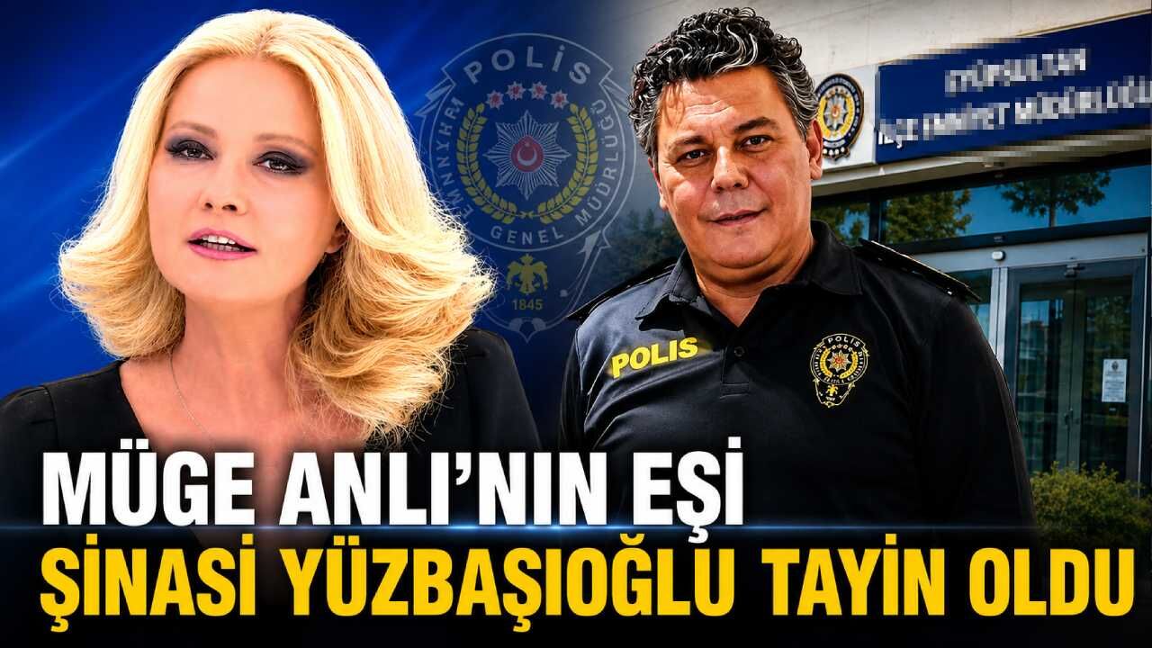 Müge Anlı'nın eşi Şinasi Yüzbaşıoğlu tayin oldu