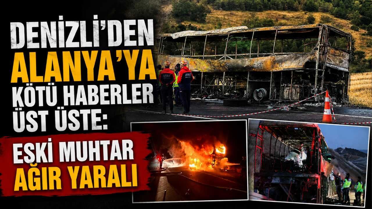 Denizli'deki facia Alanyalı yeni evli çifti ayırdı: Alanyalı ölü sayısı 2 ağır yaralı 2 oldu