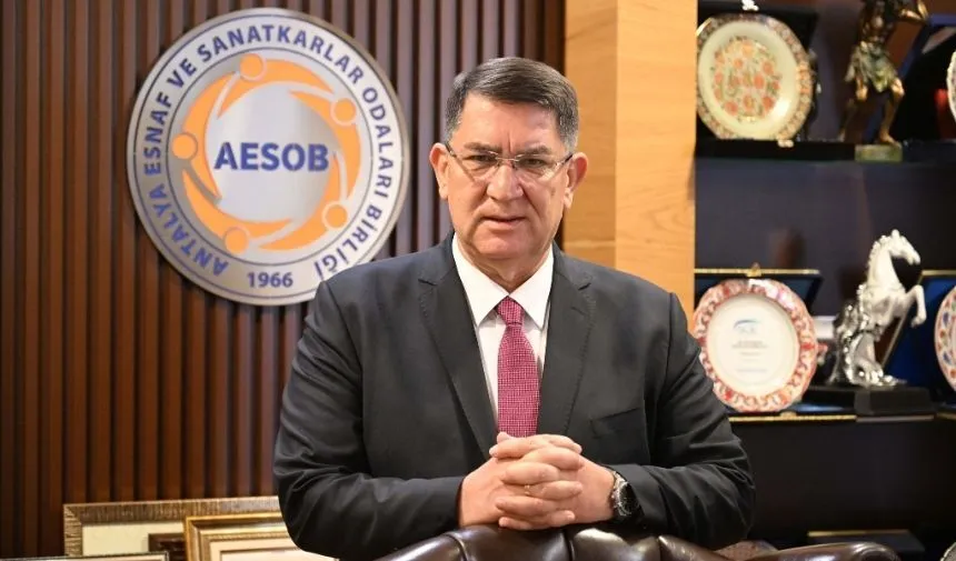 Antalya Esnaf Ve Sanatkarlar Odalari Birligi Baskani Adlihan Dere