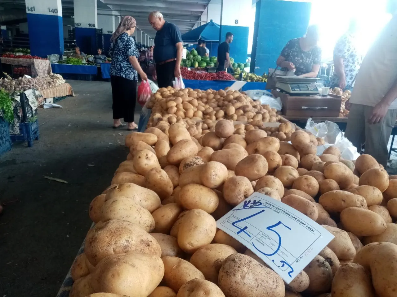 Antalyada Patates Ve Kuru Soganda Fiyat Krizi Kilogrami 50 Tlyi Gecti 1