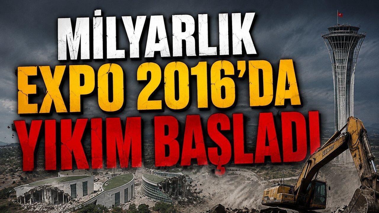 Antalya EXPO 2016 alanında COP31 dönüşümü başladı