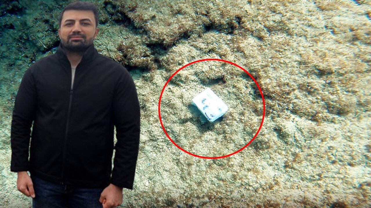 Antalya'da denizde büyü bulan dalgıç savcılığa başvurdu