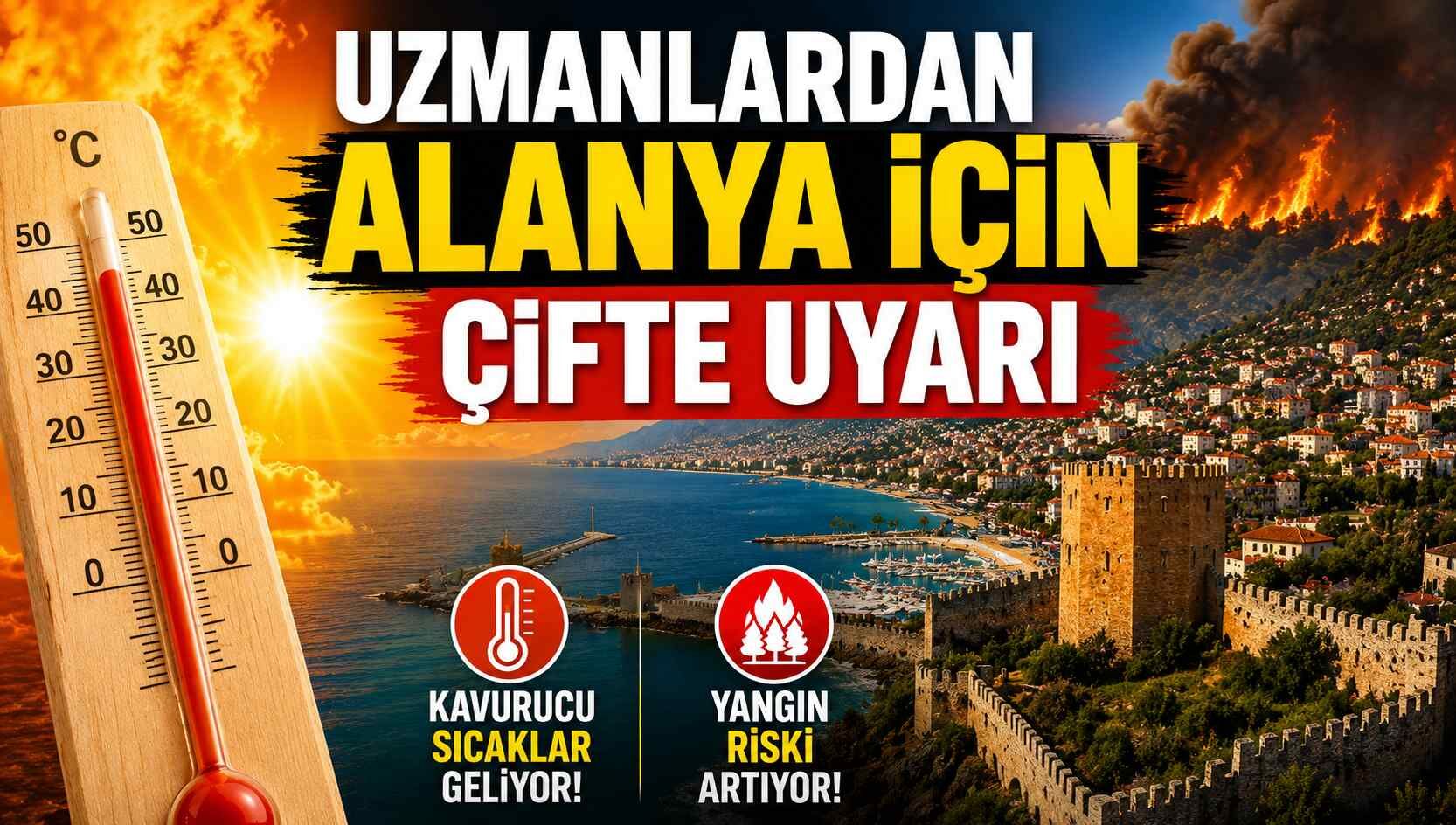 Uzmanlardan Alanya için çifte uyarı