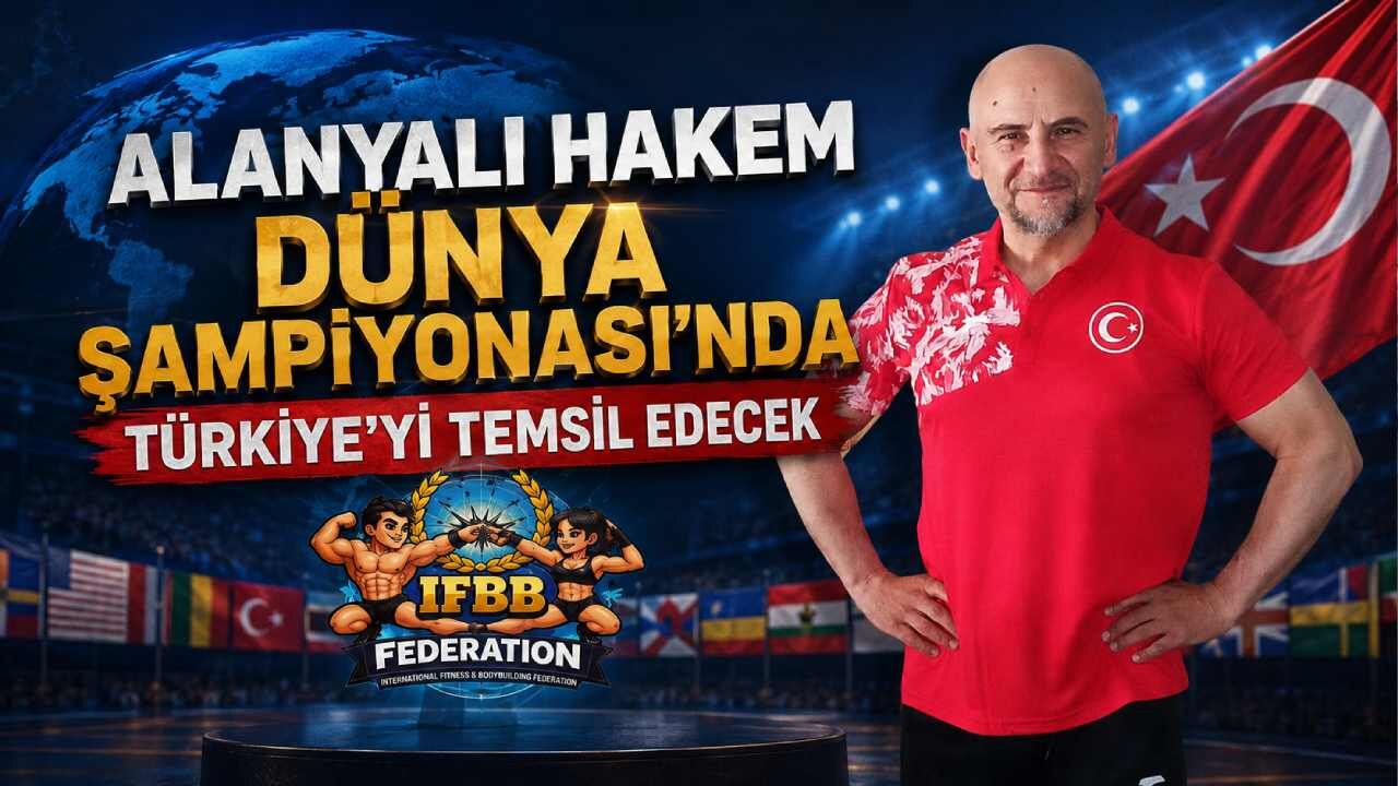 Alanyalı hakem Dünya Şampiyonası'nda Türkiye'yi temsil edecek