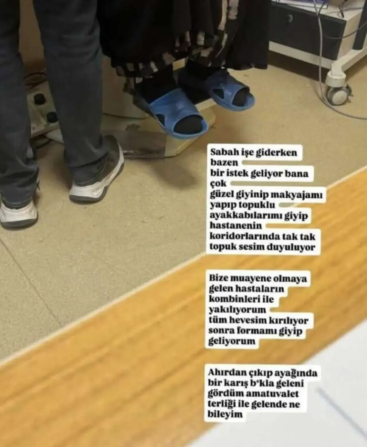 Konya hastaları hedef alan paylaşım