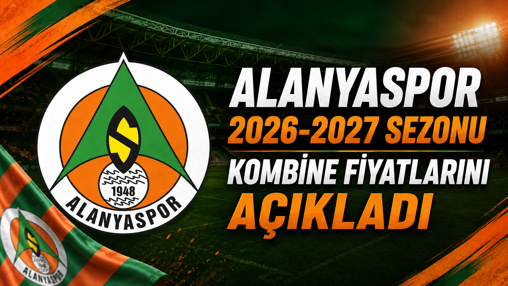 Alanyaspor 2026-2027 sezonu kombine fiyatlarını açıkladı