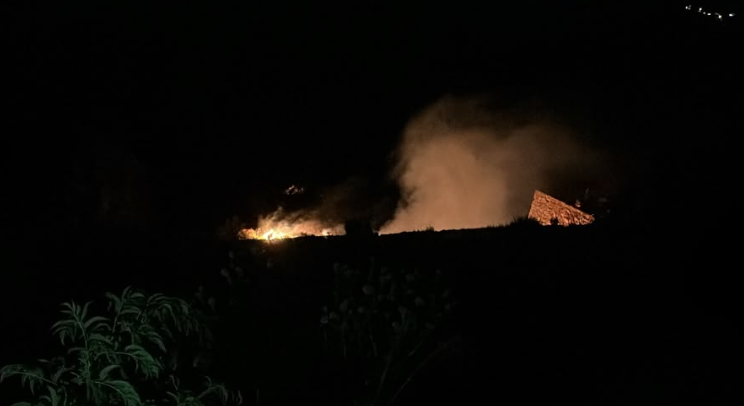 Mahmutlar Gözüküçüklü'de yangın kontrol altına alındı
