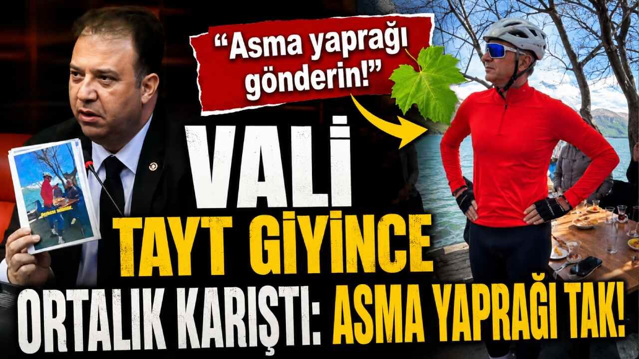 Vali ile milletvekili arasında 'tayt' polemiği: Meclis'ten sosyal medyaya taşındı