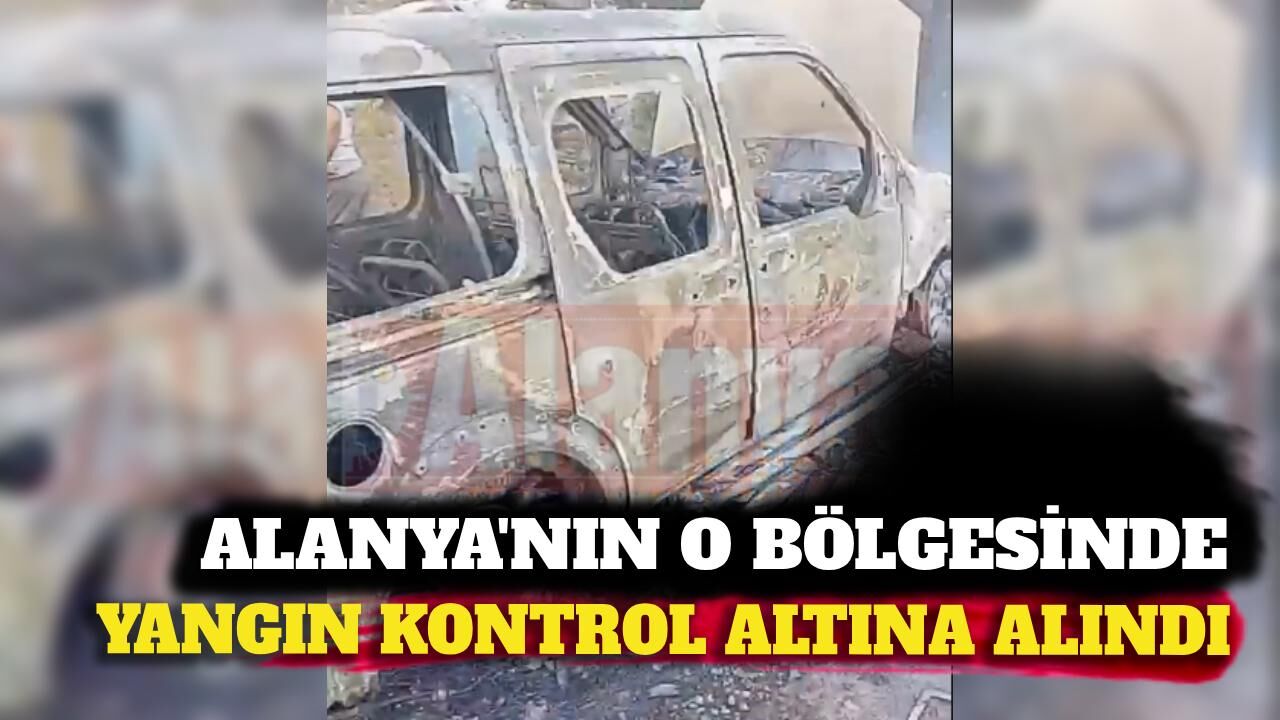 Karakocalı'da yangın kontrol altında: Ev ve araç yandı