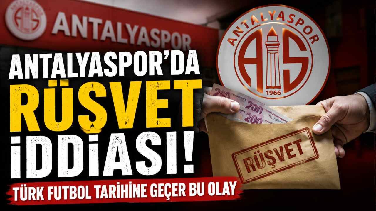 Antalyaspor'da "borcu yoktur" belgesi ve rüşvet iddiası: Gözler resmi açıklamalarda