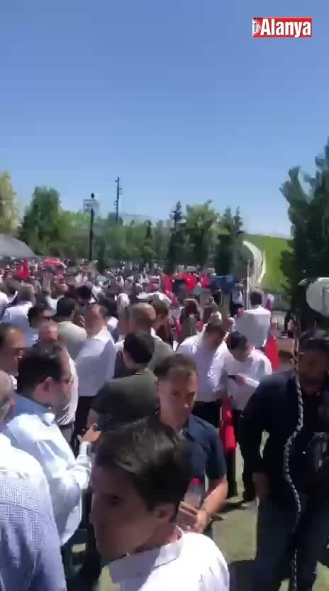 Cemaat üyelerinin Ankara buluşmasından görüntü