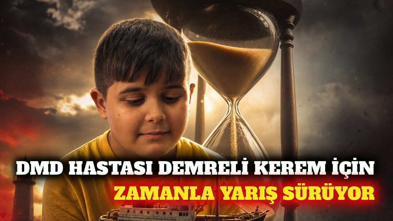 Demre'de DMD hastası Kerem'in kampanyası yüzde 46'ya ulaştı