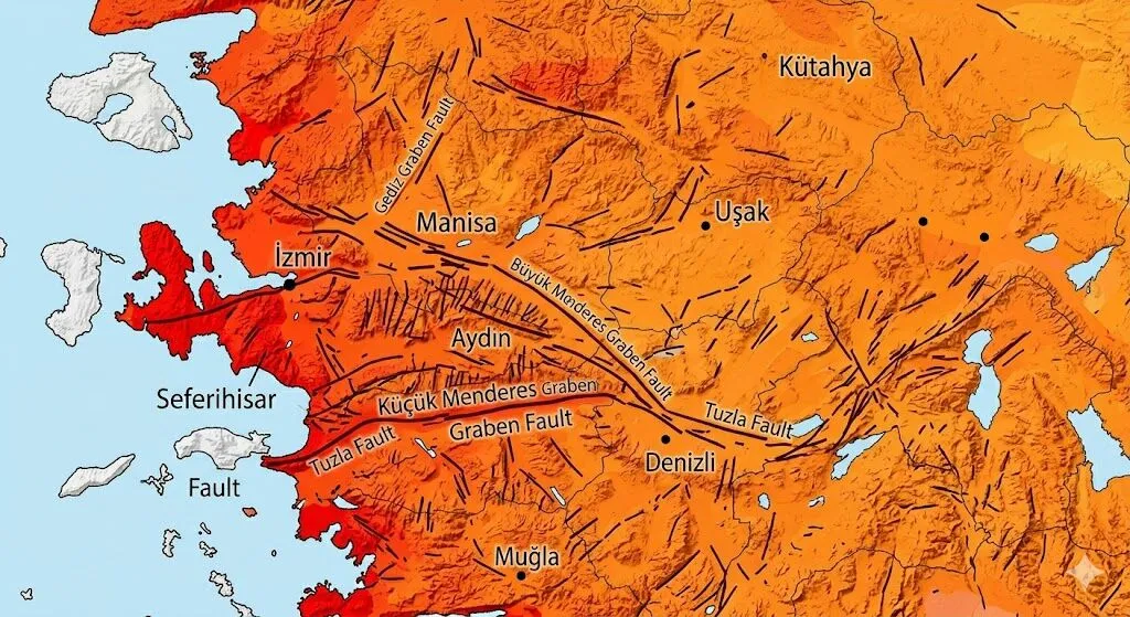 Ege Bolgesi Bati Anadolu Fayhatti