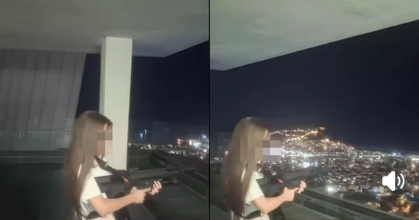 Alanya Bektas Ta Skandal Goruntu Kucuk Kiza Uzun Namlulu Silah Verip Sosyal Medyada Paylastilar