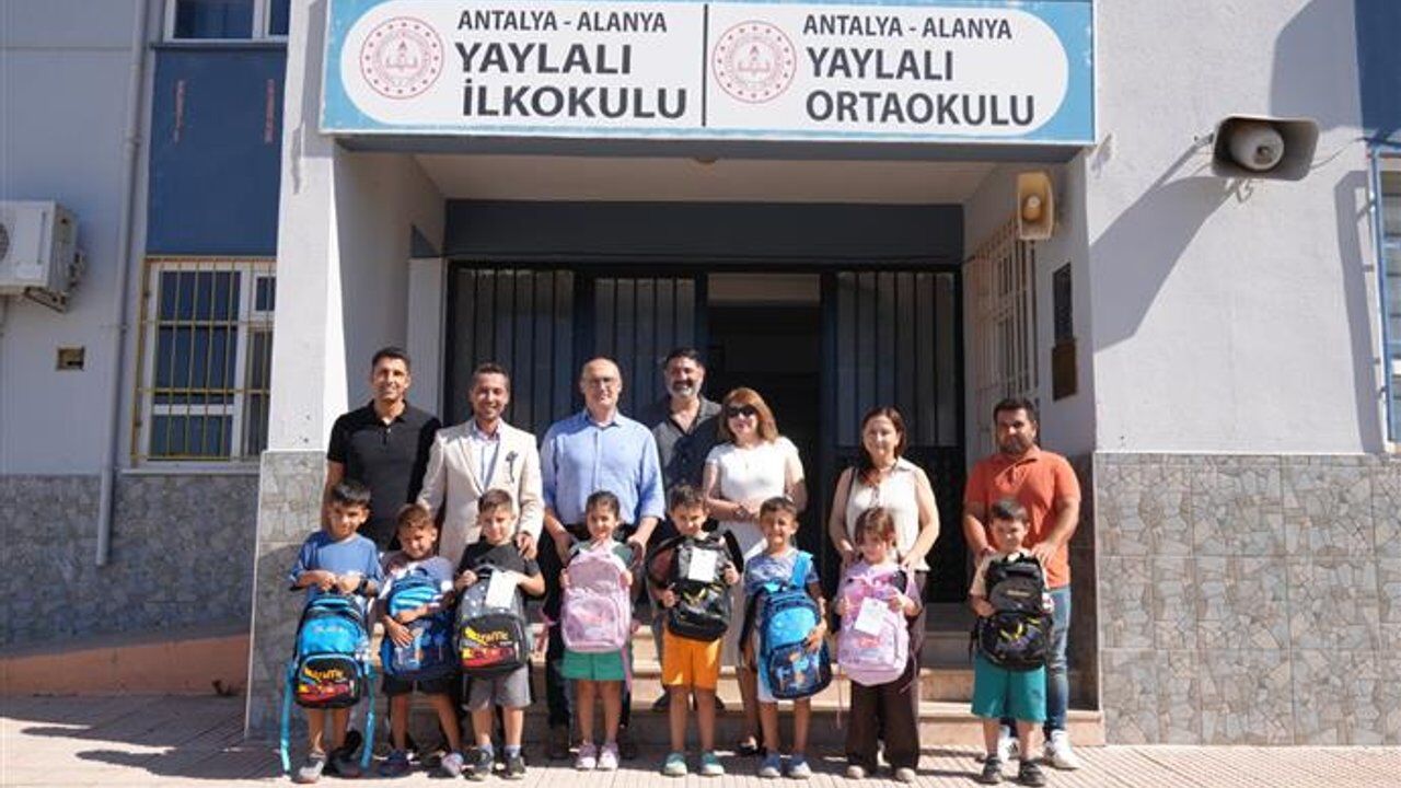 Kırsaldaki öğrencilerin yüzünü güldüren destek