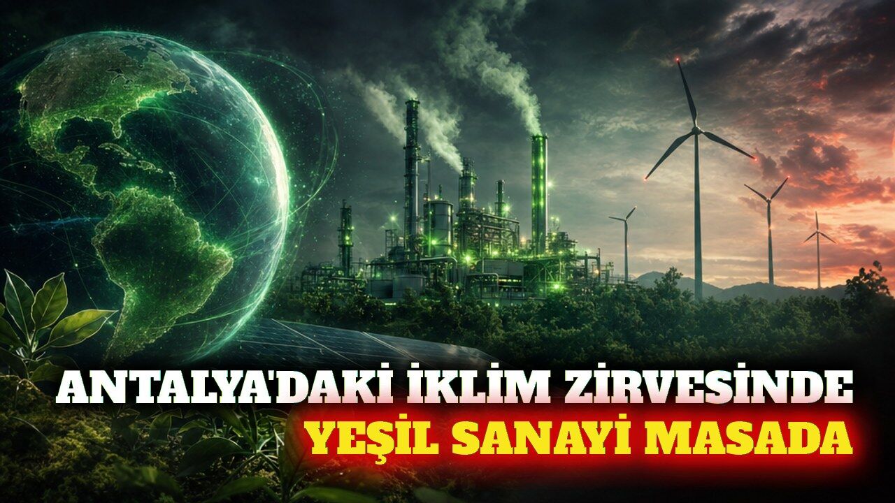 Antalya'daki COP31 Zirvesi'nde yeşil sanayileşme öne çıkacak