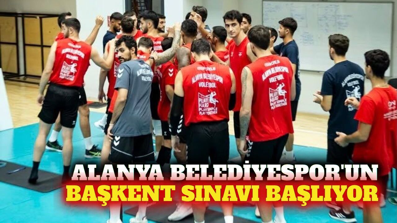 Alanya Belediyespor Başkent Turnuvası için Ankara yolcusu