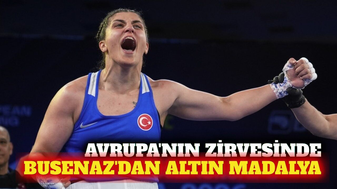 Milli boksör Busenaz Sürmeneli Avrupa şampiyonu oldu