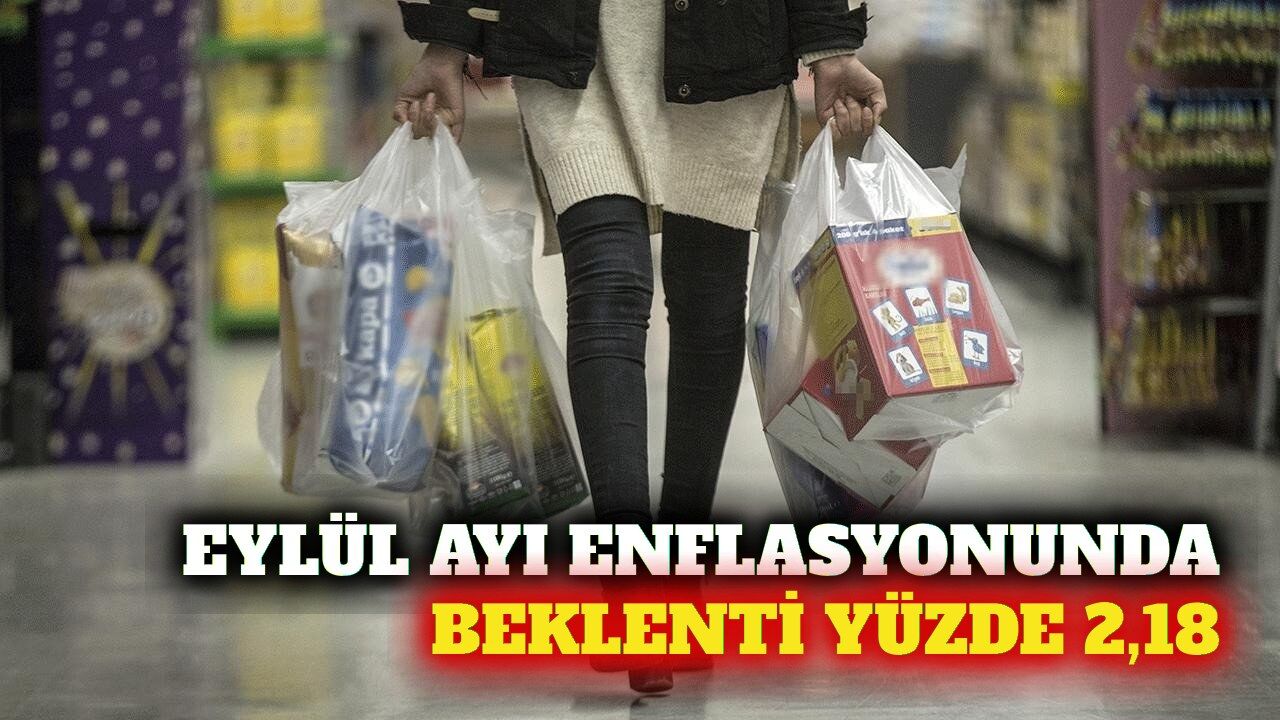 Ekonomistlerin eylül ayı enflasyon beklentisi yüzde 2,18