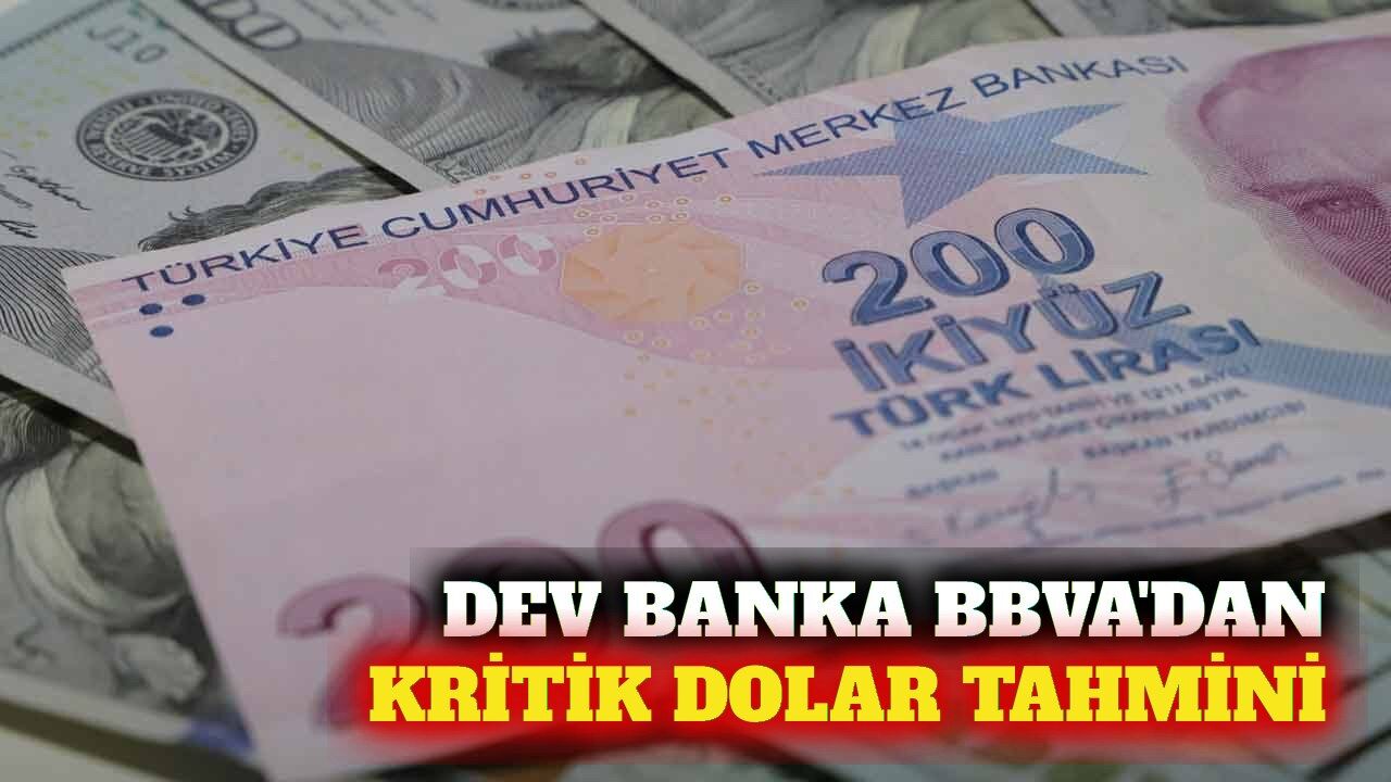 BBVA'dan enflasyon ve aylık dolar tahmini