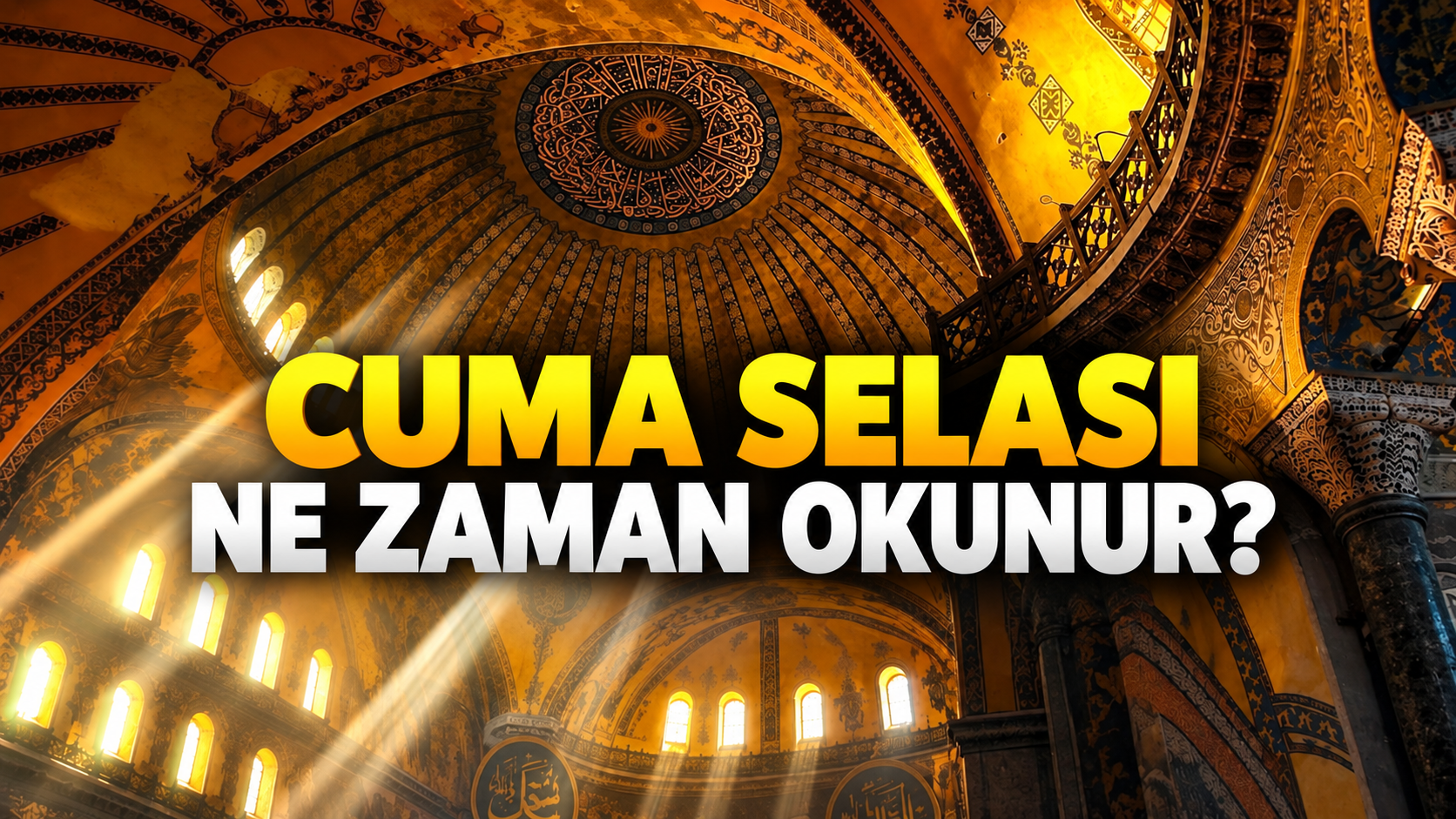 Cuma selası ne zaman okunur? Alanya’da cuma namazı saati