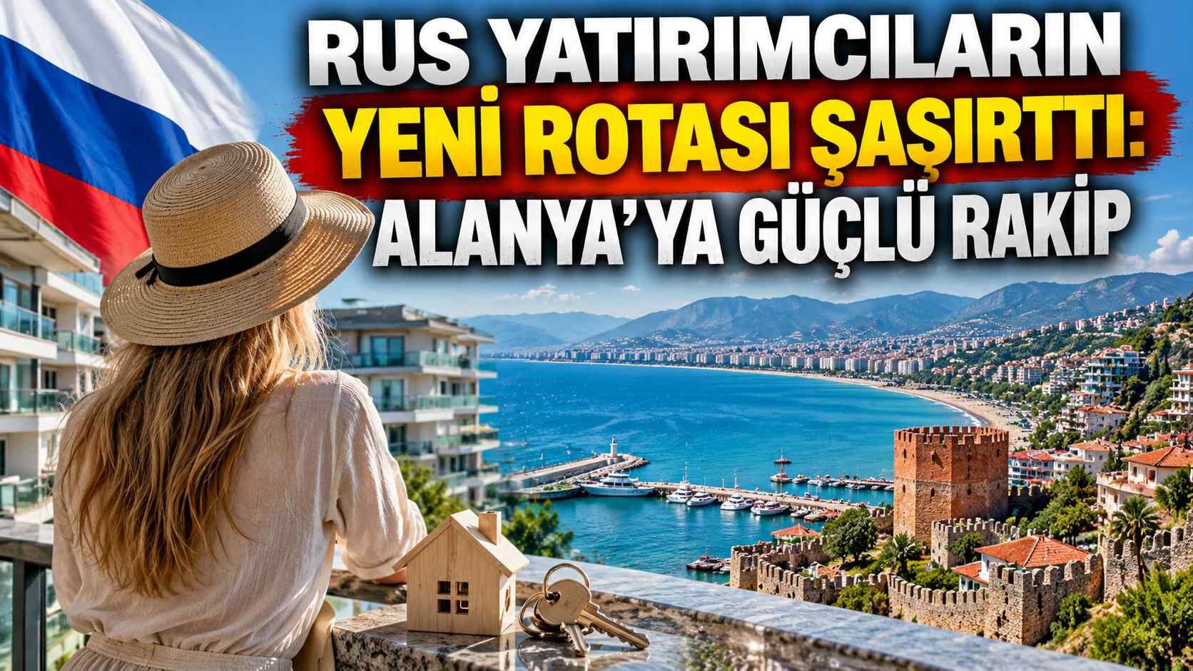 Rus yatırımcıların yeni rotası şaşırttı: Alanya’ya güçlü rakip